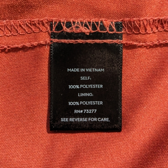 Simply Vera | Vera Wang rust floral Maxi dress - Picture 4 of 7